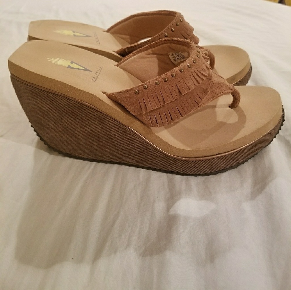 Volatile Wedge Sandals